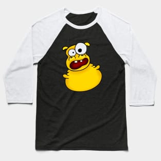 Clumsy Hippo Baseball T-Shirt